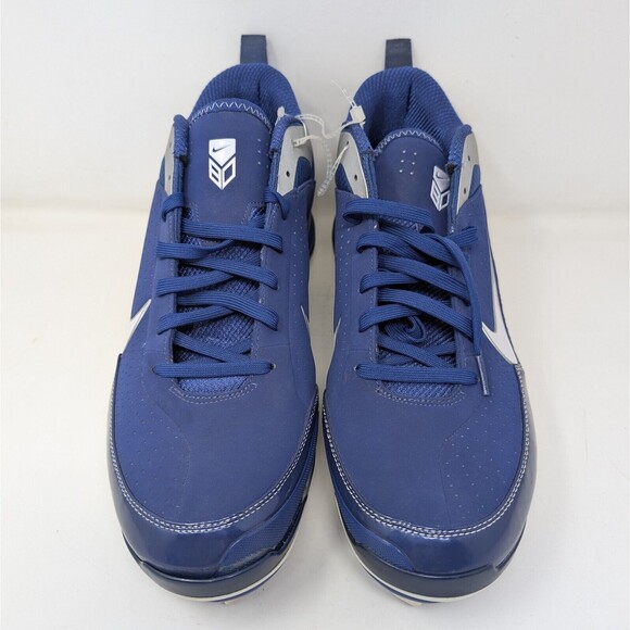 Nike Air Show Elite Baseball Metal Cleats Men\'s Size 16 Blue 414986-411 main image 7